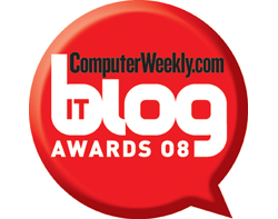 Computer Weekly IT blog awards logo